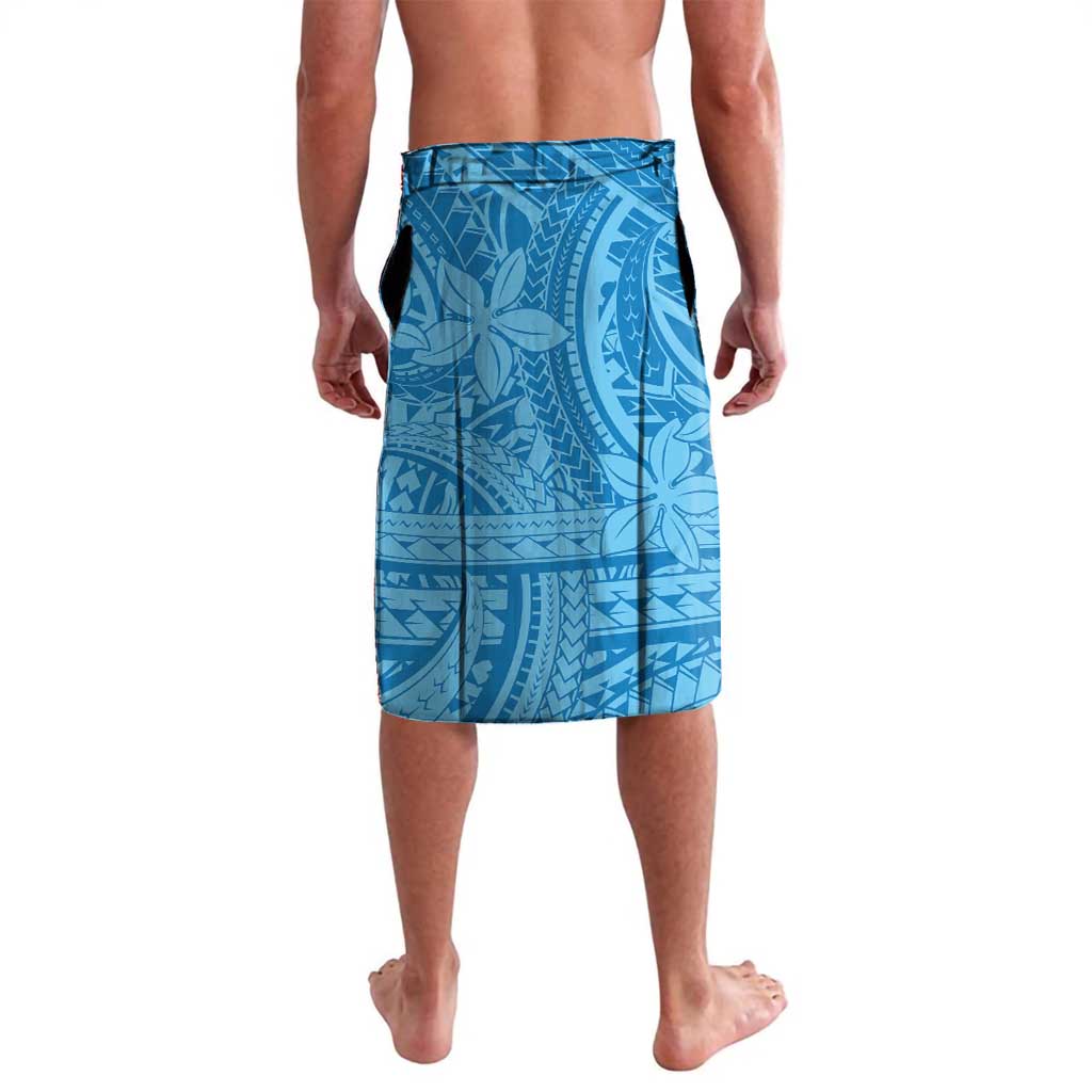 Tuvalu Christmas Lavalava Dolphins Santa Xmas Tribal Waves DT05 - Polynesian Pride
