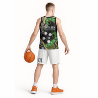 South Sea Islanders And Solomon Islands Basketball Jersey Solomons Coat Of Arms And Southern Cross DT05 - Polynesian Pride