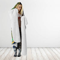 South Sea Islanders And Solomon Islands Hooded Blanket Solomons Coat Of Arms And Southern Cross DT05 - Polynesian Pride