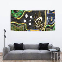 South Sea Islanders And New Caledonia Tapestry Nautilus Shell Southern Cross Tribal Pattern DT05 - Polynesian Pride