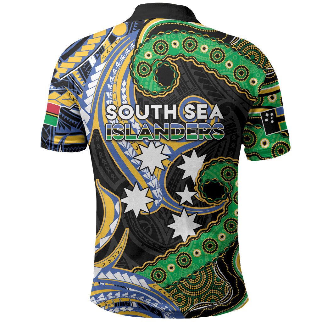 South Sea Islanders And Vanuatu Polo Shirt Boar Tusk Warrior Southern Tribal Pattern DT05 - Polynesian Pride