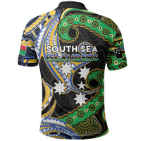 South Sea Islanders And Vanuatu Polo Shirt Boar Tusk Warrior Southern Tribal Pattern DT05 - Polynesian Pride