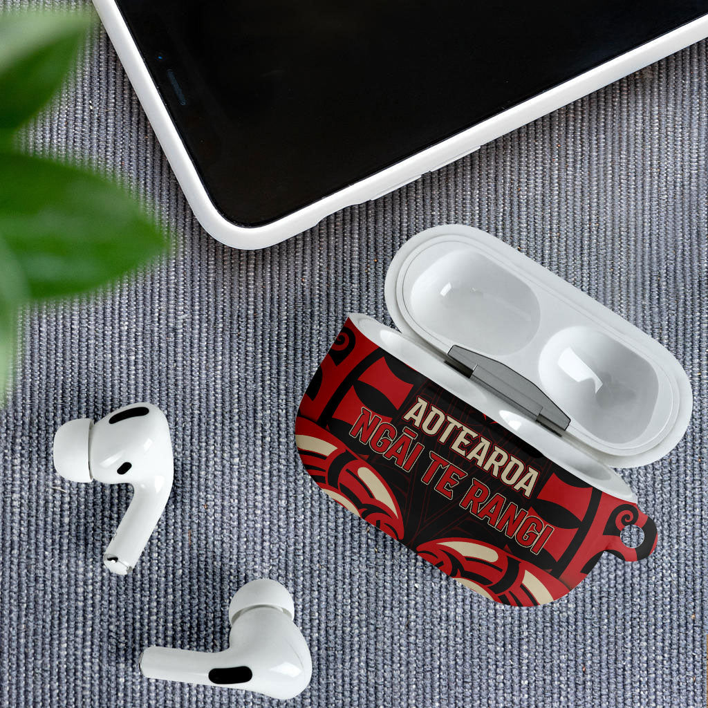 Aotearoa Ngai Te Rangi AirPods Case New Zealand Traditional Maori Pattern DT05 - Polynesian Pride