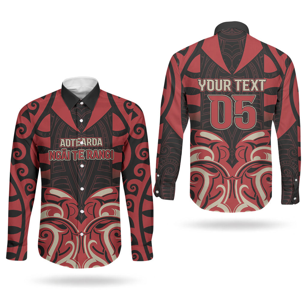 Custom Aotearoa Ngai Te Rangi Couples Matching Summer Maxi Dress and Long Sleeve Button Shirt New Zealand Traditional Maori Pattern DT05 - Polynesian Pride