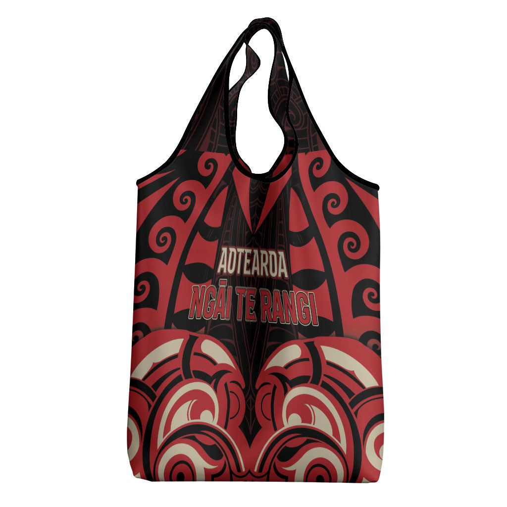 Aotearoa Ngai Te Rangi Grocery Bag New Zealand Traditional Maori Pattern DT05 - Polynesian Pride