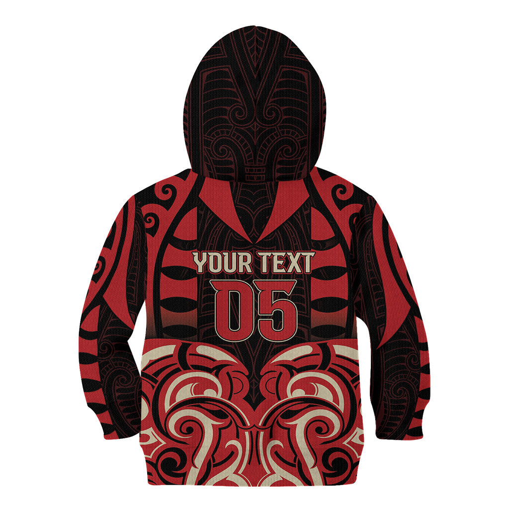 Custom Aotearoa Ngai Te Rangi Kid Hoodie New Zealand Traditional Maori Pattern DT05 - Polynesian Pride