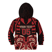 Custom Aotearoa Ngai Te Rangi Kid Hoodie New Zealand Traditional Maori Pattern DT05 - Polynesian Pride