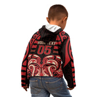 Custom Aotearoa Ngai Te Rangi Kid Hoodie New Zealand Traditional Maori Pattern DT05 - Polynesian Pride