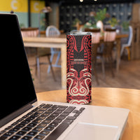 Custom Aotearoa Ngai Te Rangi Skinny Tumbler New Zealand Traditional Maori Pattern DT05 - Polynesian Pride