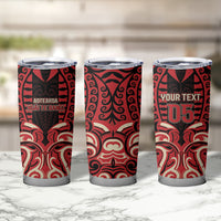 Custom Aotearoa Ngai Te Rangi Tumbler Cup New Zealand Traditional Maori Pattern DT05 - Polynesian Pride