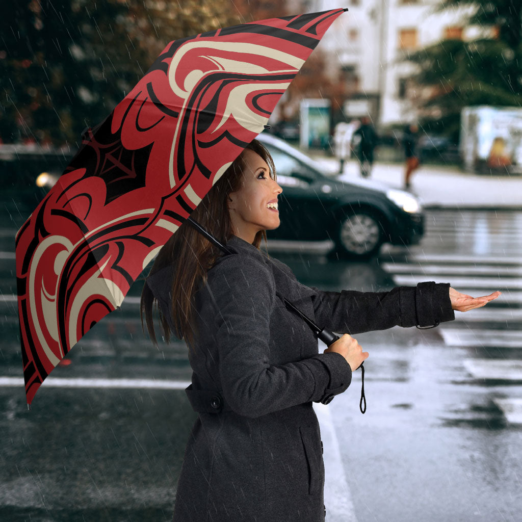 Aotearoa Ngai Te Rangi Umbrella New Zealand Traditional Maori Pattern DT05 - Polynesian Pride