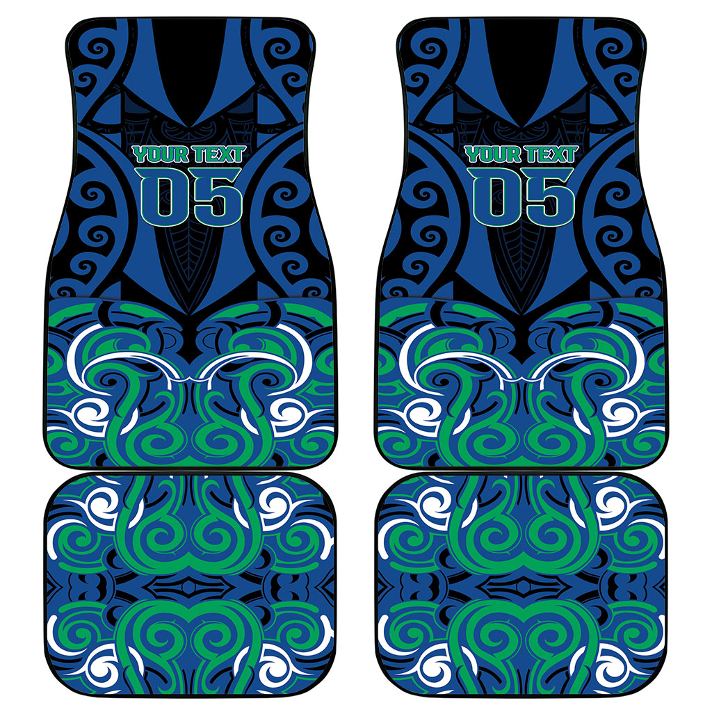 Custom Aotearoa Ngati Ranginui Car Mats New Zealand Traditional Maori Pattern DT05 - Polynesian Pride