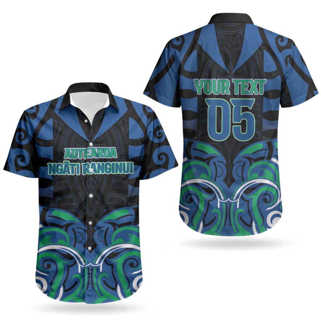 Custom Aotearoa Ngati Ranginui Couples Matching Off Shoulder Maxi Dress and Hawaiian Shirt New Zealand Traditional Maori Pattern DT05 - Polynesian Pride