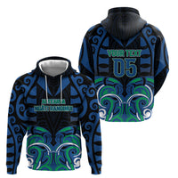 Custom Aotearoa Ngati Ranginui Hoodie New Zealand Traditional Maori Pattern DT05 - Polynesian Pride