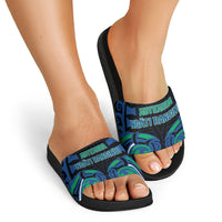 Aotearoa Ngati Ranginui Slide Sandals New Zealand Traditional Maori Pattern DT05 - Polynesian Pride