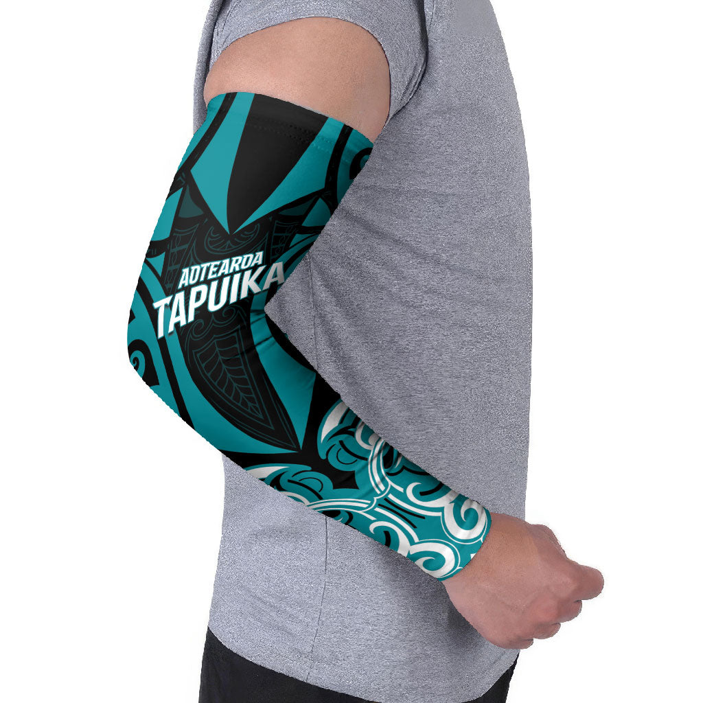 Custom Aotearoa Tapuika Arm Sleeves New Zealand Traditional Maori Pattern DT05 - Polynesian Pride
