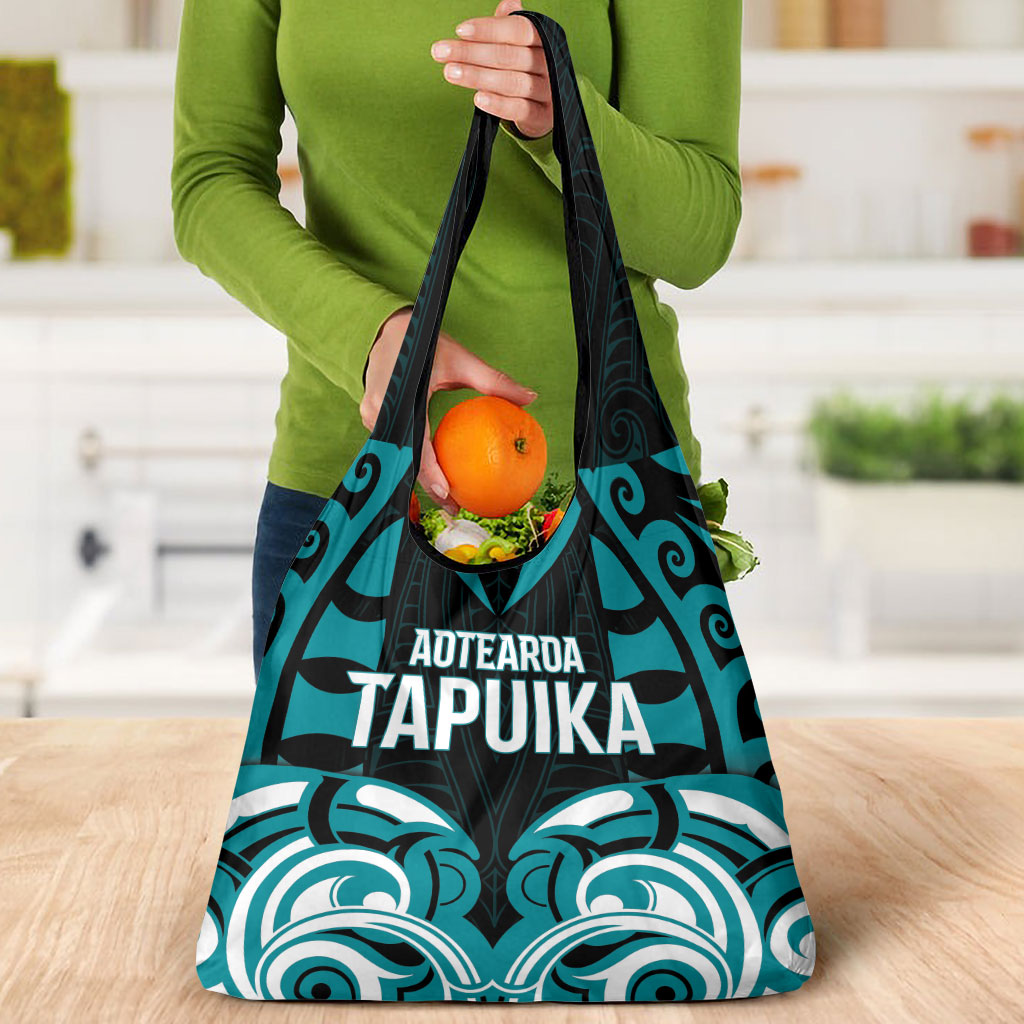 Aotearoa Tapuika Grocery Bag New Zealand Traditional Maori Pattern DT05 - Polynesian Pride
