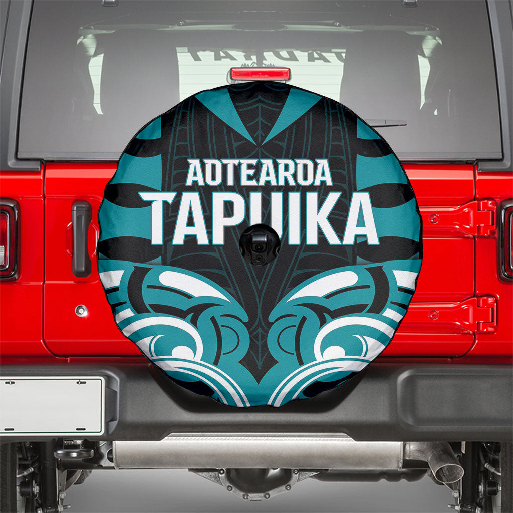 Aotearoa Tapuika Spare Tire Cover New Zealand Traditional Maori Pattern DT05 - Polynesian Pride