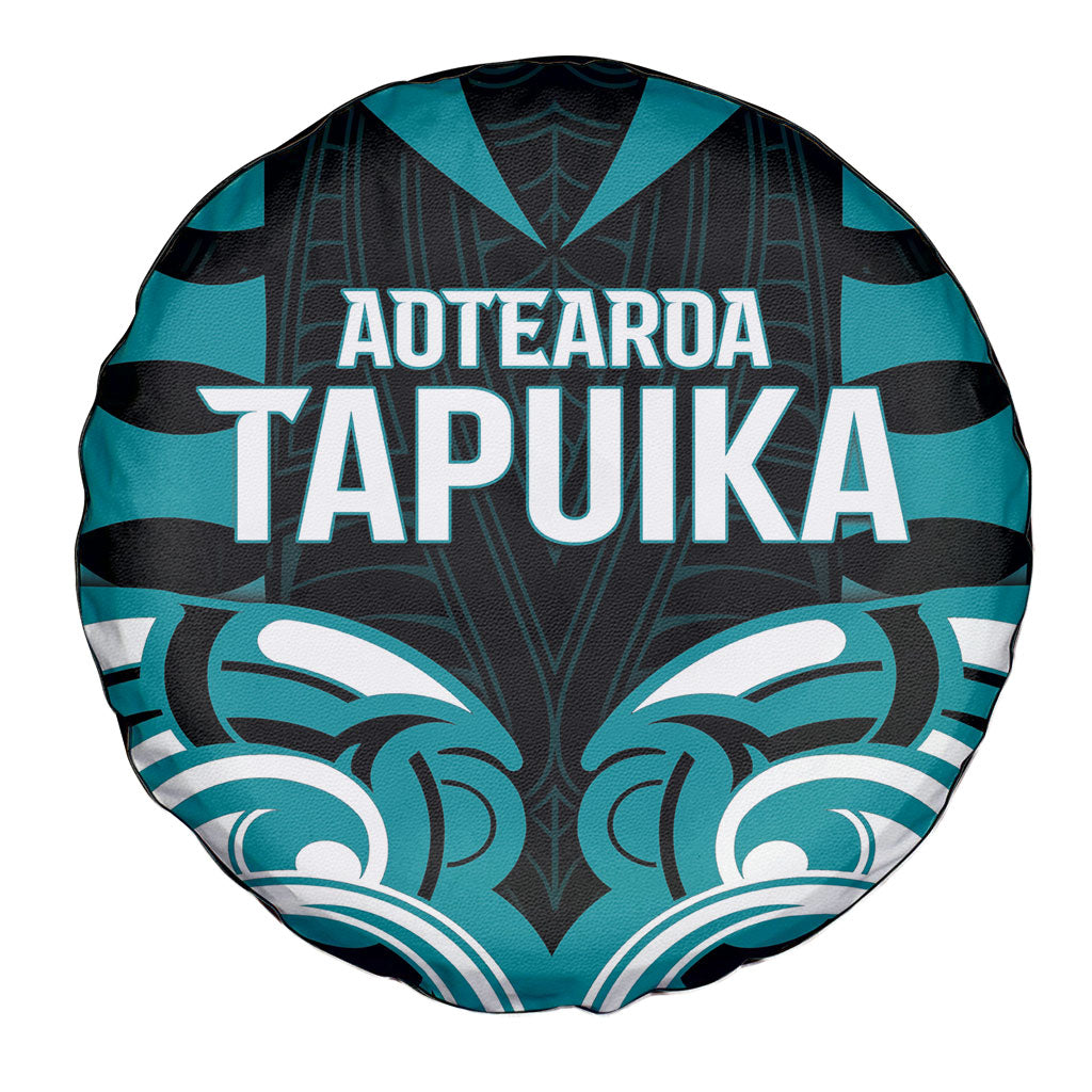 Aotearoa Tapuika Spare Tire Cover New Zealand Traditional Maori Pattern DT05 - Polynesian Pride