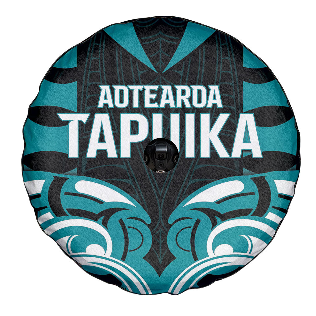 Aotearoa Tapuika Spare Tire Cover New Zealand Traditional Maori Pattern DT05 - Polynesian Pride