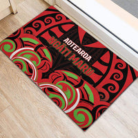 Aotearoa Ngati Maru Rubber Doormat New Zealand Traditional Maori Pattern DT05 - Polynesian Pride