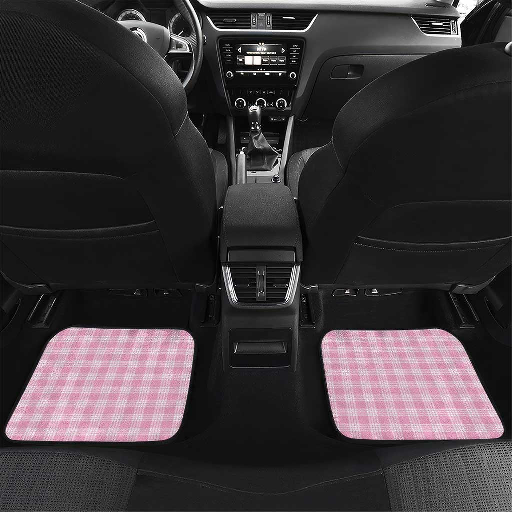 Pink Palaka Hawaiian And Japanese Car Mats Maneki Neko And Sakura Bloom