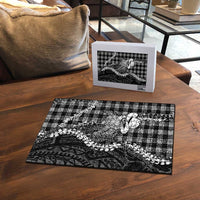 Black Hawaii Palaka Cowboy Turtle Puzzle Hawaiian Paniolo Puakenikeni Maile Lei