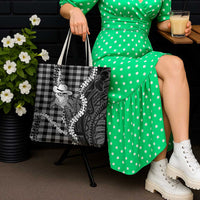 Black Hawaii Palaka Cowboy Turtle Tote Bag Hawaiian Paniolo Puakenikeni Maile Lei DT05 - Polynesian Pride