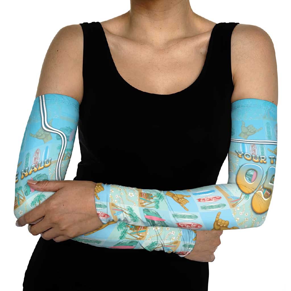 Custom Hawaii Surfing Arm Sleeves He'e Nalu