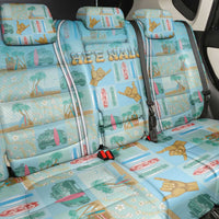 Hawaii Surfing Back Car Seat Cover He'e Nalu