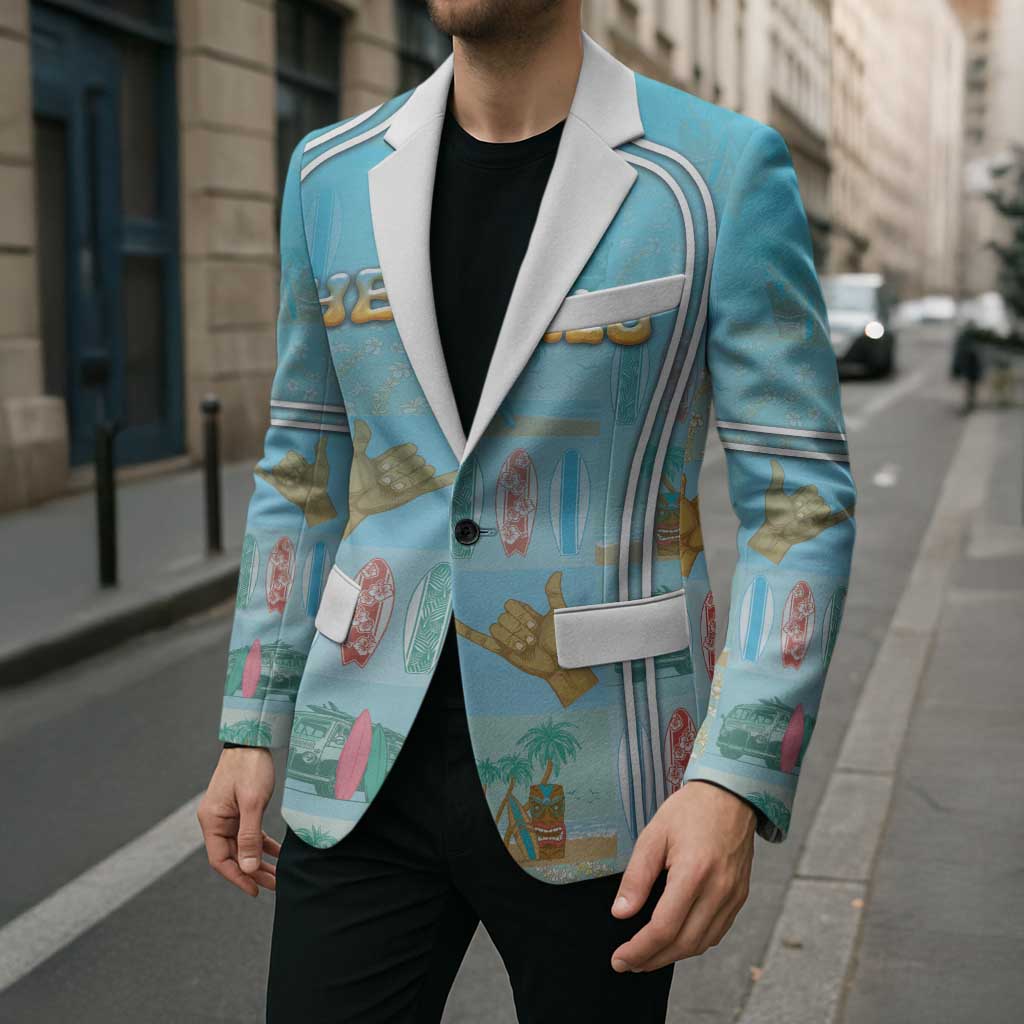 Custom Hawaii Surfing Blazer He'e Nalu