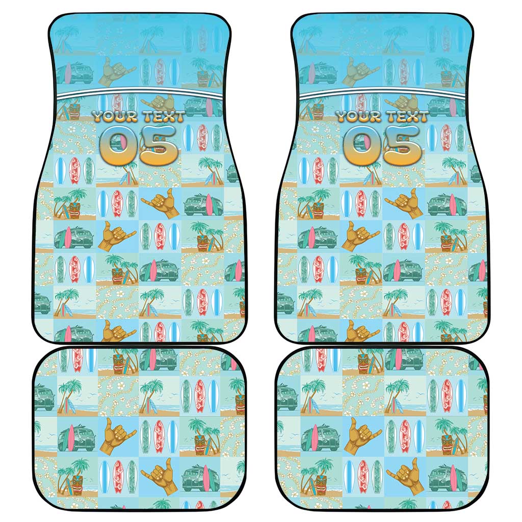 Custom Hawaii Surfing Car Mats He'e Nalu