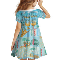 Custom Hawaii Surfing Family Matching Mermaid Dress and Hawaiian Shirt He'e Nalu DT05 - Polynesian Pride