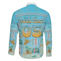 Custom Hawaii Surfing Family Matching Summer Maxi Dress and Hawaiian Shirt He'e Nalu DT05 - Polynesian Pride