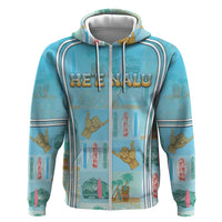 Custom Hawaii Surfing Hoodie He'e Nalu