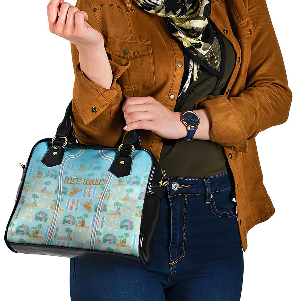 Hawaii Surfing Shoulder Handbag He'e Nalu