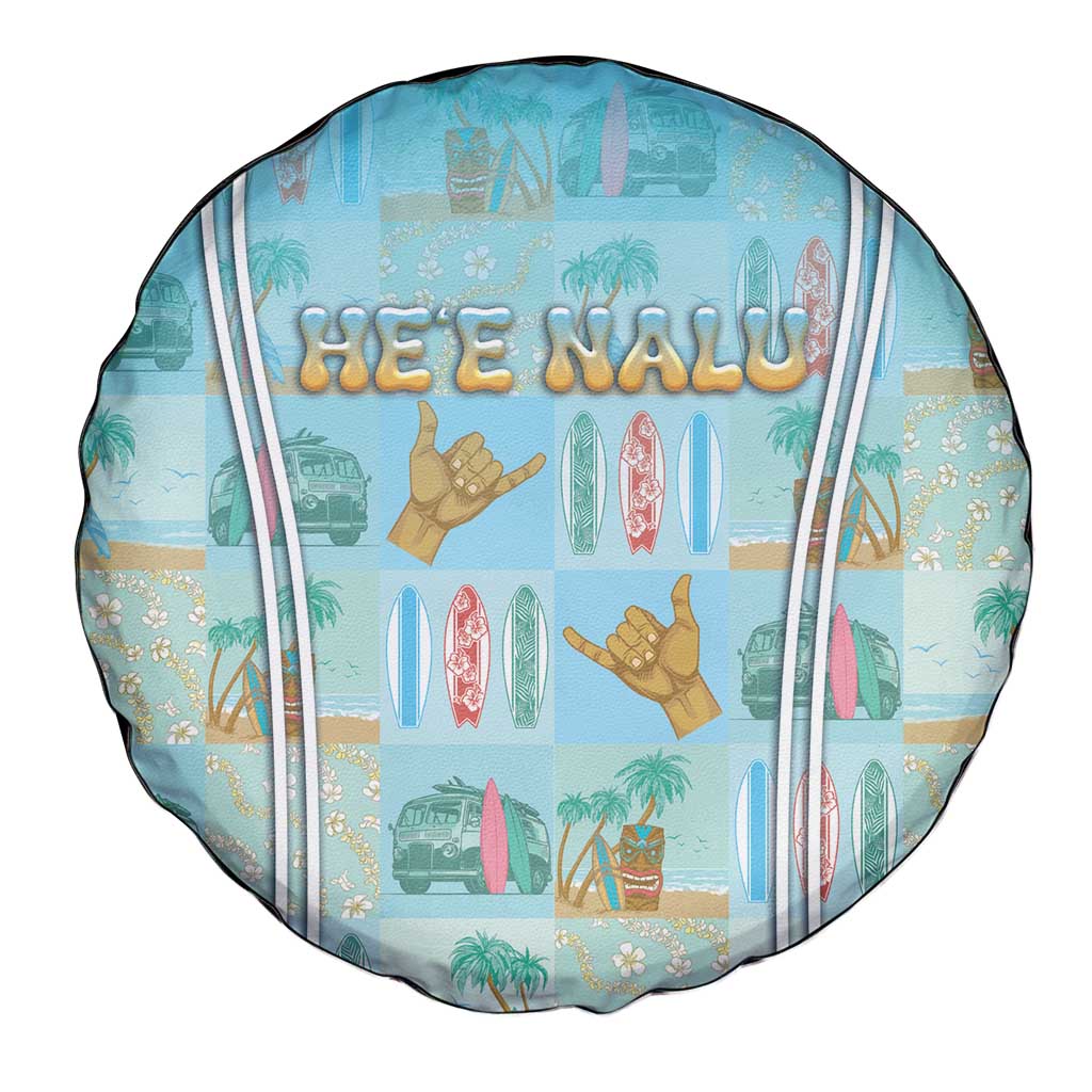 Hawaii Surfing Spare Tire Cover He'e Nalu