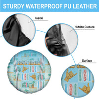 Hawaii Surfing Spare Tire Cover He'e Nalu
