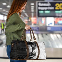 Personalised New Zealand Father's Day Travel Bag Papa Kiwi Bird Tribal Pattern DT05 - Polynesian Pride