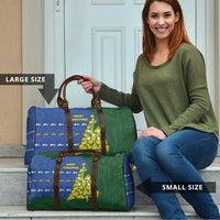 Solomon Islands Christmas Travel Bag Seashell Xmas Tree Tribal Waves DT05 - Polynesian Pride