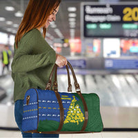 Solomon Islands Christmas Travel Bag Seashell Xmas Tree Tribal Waves DT05 - Polynesian Pride