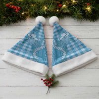 Blue Hawaii Palaka Cowboy Turtle Christmas Santa Hat Hawaiian Paniolo Puakenikeni Maile Lei DT05 - Polynesian Pride