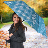 Blue Hawaii Palaka Cowboy Turtle Umbrella Hawaiian Paniolo Puakenikeni Maile Lei - Polynesian Pride