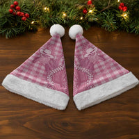 Pink Hawaii Palaka Cowboy Turtle Christmas Santa Hat Hawaiian Paniolo Puakenikeni Maile Lei DT05 - Polynesian Pride