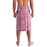 Pink Hawaii Palaka Cowboy Turtle Lavalava Hawaiian Paniolo Puakenikeni Maile Lei - Polynesian Pride