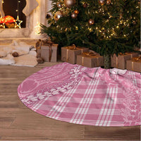 Pink Hawaii Palaka Cowboy Turtle Tree Skirt Hawaiian Paniolo Puakenikeni Maile Lei DT05 - Polynesian Pride