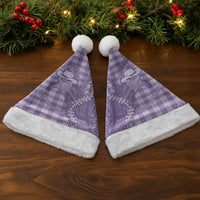 Purple Hawaii Palaka Cowboy Turtle Christmas Santa Hat Hawaiian Paniolo Puakenikeni Maile Lei DT05 - Polynesian Pride