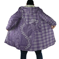 Purple Hawaii Palaka Cowboy Turtle Cloak Hawaiian Paniolo Puakenikeni Maile Lei DT05 - Polynesian Pride