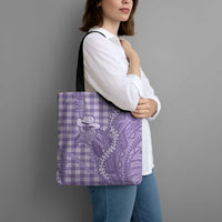 Purple Hawaii Palaka Cowboy Turtle Tote Bag Hawaiian Paniolo Puakenikeni Maile Lei DT05 - Polynesian Pride