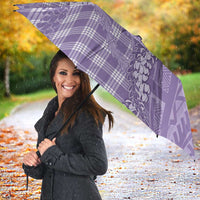Purple Hawaii Palaka Cowboy Turtle Umbrella Hawaiian Paniolo Puakenikeni Maile Lei DT05 - Polynesian Pride